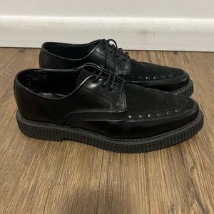 ASOS Lace Up Dress Shoe Brogue Creeper Sole sz 10